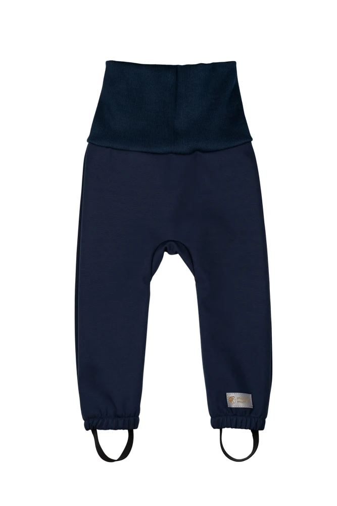 Calças softshell infantis ajustáveis com membrana Monkey Mum® - Céu noturno - Image 2
