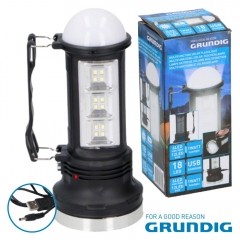 Lanterna 12+6 Leds