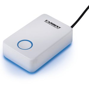 Detetor de gás CUBE com alarme branco