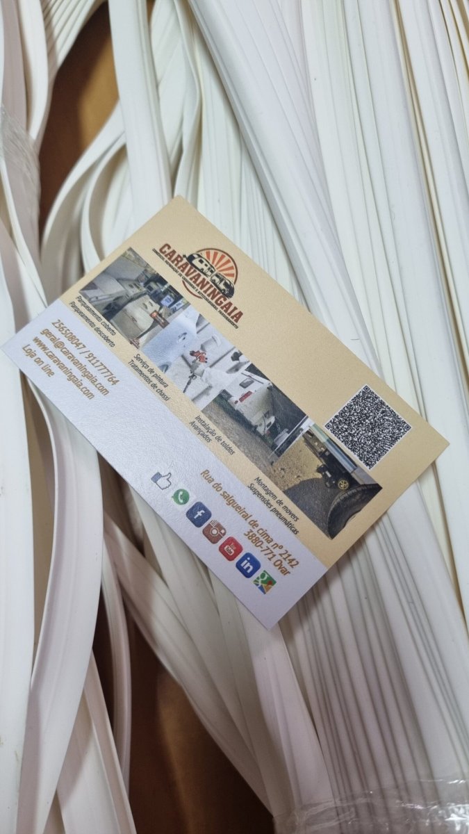 Perfil de inserção branco 12mm