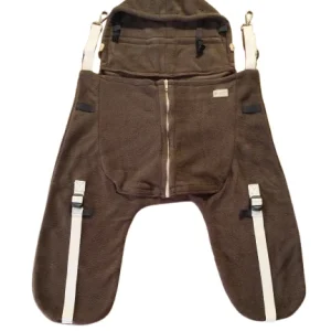 Monkey Mum® Bolsa térmica em lã polar para o porta-bebé ou para o carrinho Carrie - Ouriçinho