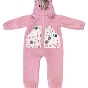 Monkey Mum® Macacão softshell com membrana – Animais açucarados - tam. 98/104, 110/116