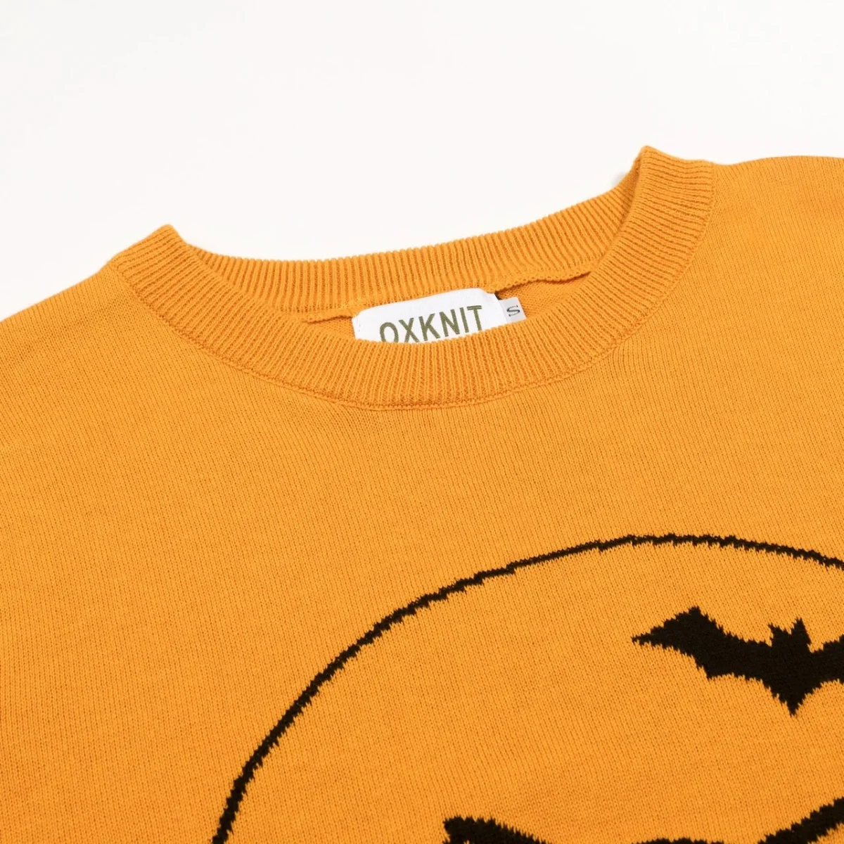 Women's Yellow Halloween Cute Vintage Knit T-Shirt - Image 4