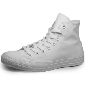 Tênis Converse Chuck Taylor Hi All Star Lona Branco