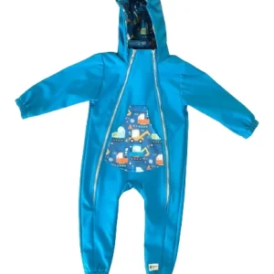 Monkey Mum® Macacão em softshell com membrana – Estaleiro alegre - tam. 86/92