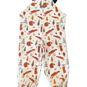Monkey Mum® Jardineiras softshell com membrana - Brincadeiras de raposa