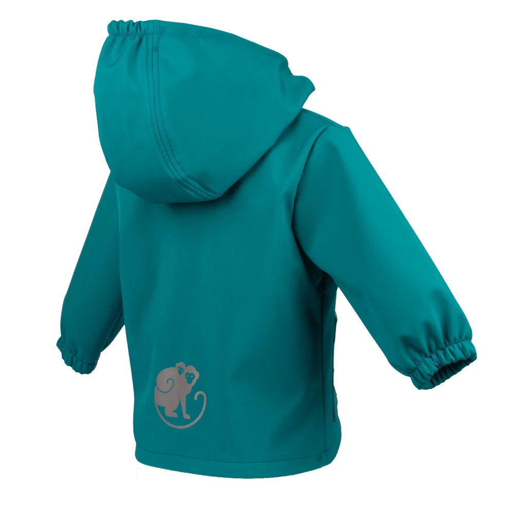 Casaco de softshell para criança com membrana Monkey Mum® - Lagarto alegre - Image 8