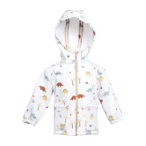 Casaco softshell infantil com membrana Monkey Mum® - História de dinossauros